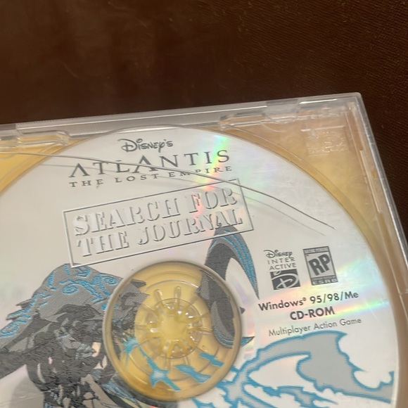 Vintage PC Game - Disney's Atlantis the Lost Empire - Search for the Journal - Picture 6 of 6